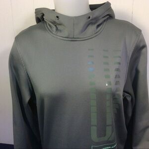 Under Armour Gray ColdGear Fleece Hoodie